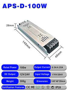 Affordable Flat <strong>LED</strong> <strong>Strip</strong> <strong>Power</strong> <strong>Adapter</strong> with Full protection for Indoor Use - Product Image 4