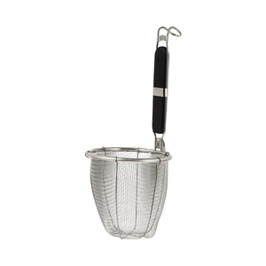 Küche Edelstahl Mesh Spider Sieb mit Kunststoff griff für Pasta Nudeln Kochen Nudel sieb Küchen sieb Körbe - Product Image 1