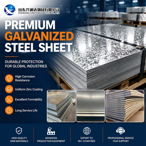 EN 10143 SGC490 Z40 G/sqm Anti Fingerprint 0.12mm 1219mm Galvanized Steel Plate for Building Material - Product Image 2