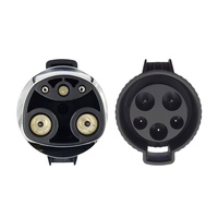 Adaptateur de prise de charge de voiture 120V-240V EV 60A -22F à 122F femelle Type 1 J1772 adaptateur de chargeur EV couleur noire pour Tesla