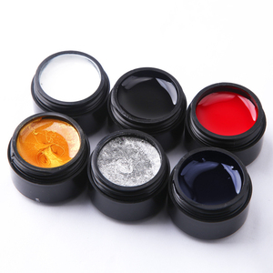 Nuovo arrivo 6 colori liquido acrilico Uv Gel per unghie 5ml Gel per unghie per disegno - Product Image 4