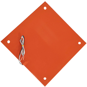 เครื่องทำความร้อนแบบเทอร์โมโครมิคสำหรับรถยนต์ยางซิลิโคนพร้อมรีโมทควบคุมอุณหภูมิ1000มม. 500*500*1.5มม. 12V 200W - Product Image 2