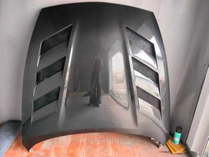 Cofano Ventilato in Vera Fibra di Carbonio per <span class=keywords><strong>Nissan</strong></span> <span class=keywords><strong>370Z</strong></span> Z34, Sostituzione Diretta Migliorata - Product Image 4