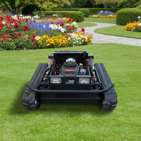 Robot Traktor Mini Zhongyi dengan Pengontrol Jarak Jauh, Mesin Pemotong Rumput, Motor 24V, Garansi 2 Tahun untuk Konstruksi Kota