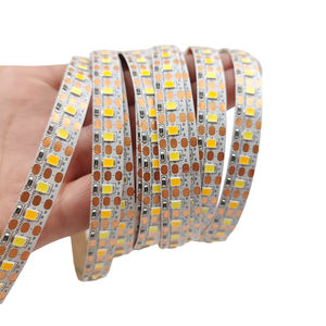 Dimmable CCT SMD LED Strip 24V 120leds/m 2835Dual White Tunable CRI90 LED Ribbon <b>for</b> Bathroom Mirror <b>Makeup</b> <b>Vanity</b> <b>Light</b> RoHS CE - Product Image 2