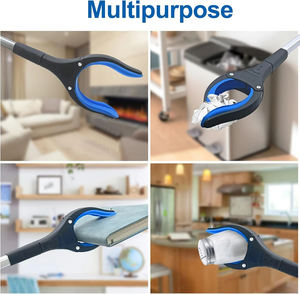 Pince à ordures télescopique en gros avec clip rotatif, ramasseur de déchets pliable, outils de ramassage légers et extensibles - Product Image 2