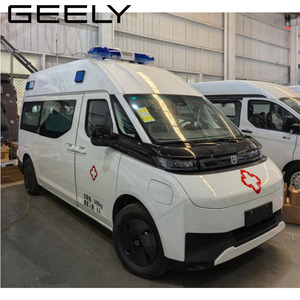 รถกู้ภัย ICU รถพยาบาลไฟฟ้า 4x2 Geely รถฉุกเฉินพร้อมอุปกรณ์ภายในทางการแพทย์ พวงมาลัยซ้าย 4x2 สำหรับขนส่งผู้ป่วยโรงพยาบาล - Product Image 1