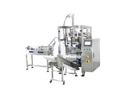 Pompe à piston automatique emballage de mesure Sachet de jus de fruits huile d'olive vinaigre eau de coco Sauce sachet remplissage Machine d'emballage