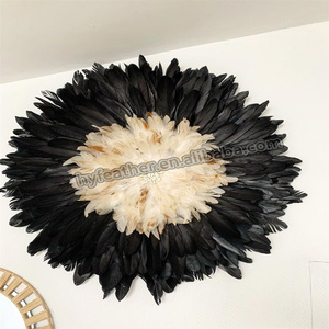 Acessórios de Decoração Nórdica de Luxo: Chapéu JuJu de Plumas para Decoração de Casa, Preço de Atacado, Conjunto Decorativo de Parede - Product Image 3