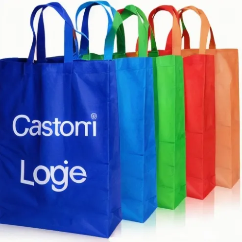Non-woven Reusable Handbag Shopping Bag Fabric Promotion Tote Bag