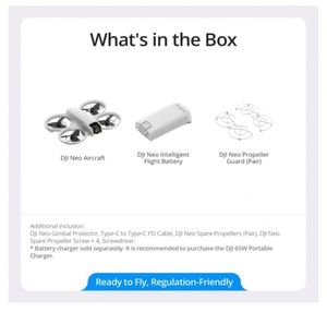 <b>Drone</b> Neo Fly More Combo Light Portable Mini <b>4K</b> <b>Drone</b> for Neo Fly More Combo - Product Image 6