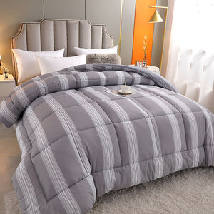 Vente en gros 100% polyester roi reine twin double chaud hiver lit couette matelassée dans un <span class=keywords><strong>sac</strong></span> - Product Image 6