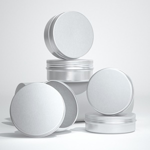 Merrrynewon High-end Pomade Tins Aluminum Cream Jar Black Tin Containers for Hair Wax Clay Beard Oil Container - Product Image 3