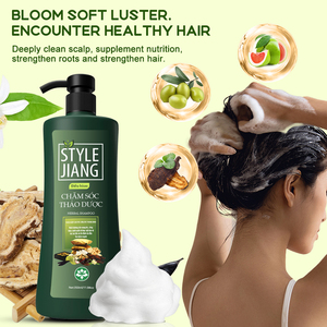 Set de Champú y Acondicionador Herbal Natural de Marca Privada, 350ml*2, Champú Hidratante para Uso en Salón - Product Image 3