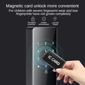 Kunci Pintu Pintar Ttlock Outdoor dengan Remote, Kunci Pintar Tuya Wifi, Kunci Pintu Pintar dengan Kata Sandi dan Sidik Jari, Kunci Pintu Pintar untuk Pintu Depan - Product Image 3