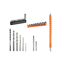 Perceuse-visseuse sans fil 18V pour usage domestique, double vitesse, couple réglable, multifonction, moteur sans balais, 13 mm