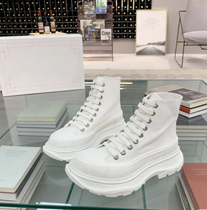 Nouvelles Bottes Cheville en Toile Mqqueem de Luxe Respirantes et Tendance 2026 – Chaussures Décontractées Unisexe de Créateur pour la Marche - Product Image 5