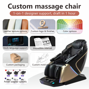 Silla de Gravedad Cero Shiatsu 4D Dual Core 2026, Silla de Aire Premium WY-L50S * 135cm Tipo Extra Larga R - Product Image 2