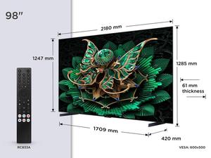 Téléviseur d'Hôtel Intelligent 98 Pouces QLED LED 4K UHD <span class=keywords><strong>144Hz</strong></span> Sans Cadre - Product Image 5