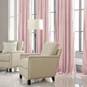 Cortinas Aislantes de Terciopelo KS Coreanas, Estilo Europeo Americano, Diseño de Lujo, 100% Poliéster, Modernas, para Verano, para Sala de Estar - Product Image 3