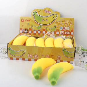 Juguete Antiestrés de Plátano Simulado LUYI, Juguete Sensorial para Niños, Divertido para Apretar y Relajarse - Product Image 1