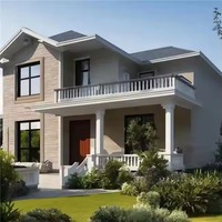Villa lumineuse en acier, magnifique Design, maison prédestinée