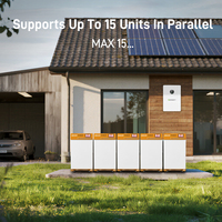Batteries lithium-ion prismatiques 15 kWh 16 kWh 48 V 51,2 V 314 Ah en stock en Pologne pour systèmes de stockage d'énergie solaire domestique