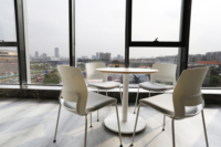 Ensemble de table de conférence modulaire avec chaises, mobilier de réunion de bureau pour projet commercial, fabricant sur mesure