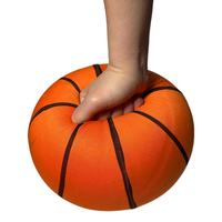 Ballon de basketball silencieux en mousse Taille 3/5/7, durable, facile à nettoyer, avec revêtement en tissu doux et antidérapant, vente en gros, personnalisation du logo OEM