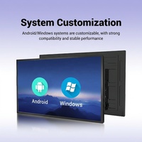 Moniteur tactile commercial pour borne de libre-service, centre commercial, banque et terminal d'information