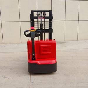 Transpaleta eléctrica de 1 tonelada y 2 toneladas, apilador de empuje que se puede utilizar en interiores y exteriores - Product Image 4