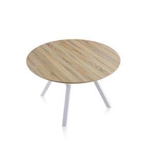 เฟอร์นิเจอร์ห้องรับประทานอาหารทรงกลมขยายได้ Aeris สำหรับใช้ในบ้าน - Product Image 1