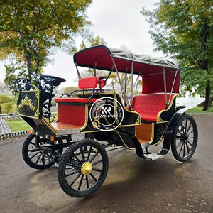 2025 Royal Horse Carriage Fabricante Wedding Vehicle Wagon Sightseeing Electric Horseless Carriage - Product Image 6