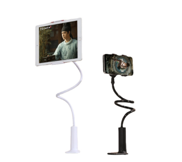 Gooseneck Tablet Mount Holder for Bed Desk Phone Holder Flexible Long Arm Clamp Tablet Stand for iPad Samsung Xiaomi 4.7-11 Inch
