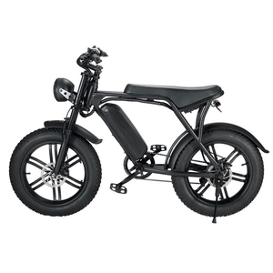 Vélo électrique pliable à pneus larges, cadre en acier, 21 vitesses, moteur 1000W, batterie lithium 14Ah, roues 20"x4.0 - Product Image 2
