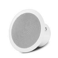 Système audio réseau IP avec haut-parleur de plafond SIP PoE+ 30W OBTPA avec RJ45 et USB pour école, bureau, entrepôt, compatible IEEE 802.3at