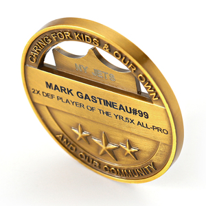 Moneda Láser Hueca del <span class=keywords><strong>Super</strong></span> <span class=keywords><strong>Bowl</strong></span> de la <span class=keywords><strong>NFL</strong></span> del Salón de la Fama de EE. UU. - Product Image 4