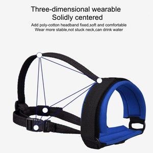 NUEVO Bozal para Perro Anti-mordidas y Anti-ingestión, Transpirable, Ajustable, para Mascotas - Product Image 4