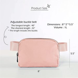 Simple Durable Impermeable Logotipo personalizado Señora Mujer Riñonera Monedero Mini Riñonera para niñas Regalo - Product Image 2