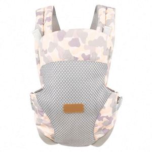 Échantillon Gratuit Porte-Bébé, Embrace Cozy 4-en-2 Porte-Bébé Ergonomique Réglable Portable Convertible Avant et Arrière - Product Image 1