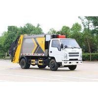 Camion Compacteur de Déchets JMC 4X2 6CBM à Fort Taux de Chargement pour Projets Sanitaires Gouvernementaux – Approvisionnement Direct Usine