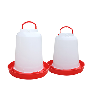 鸡鸭鹅和家禽的手动塑料鸟饮水器; 用于农场库珀鸡饮水器动物饲养员 - Product Image 2