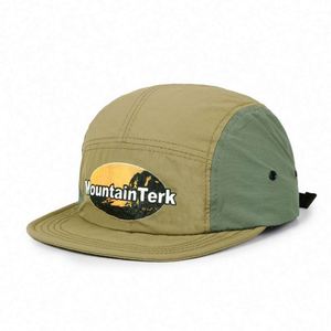 Gorra de Béisbol de 7 Paneles con Visera Plana, de Secado Rápido, Impermeable, para Deportes, Running y Campamento, Estilo Deportivo, Fabricación Personalizada - Product Image 1