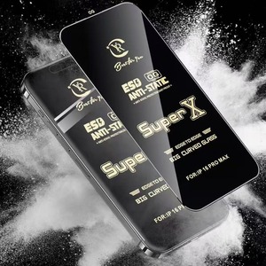 <span class=keywords><strong>Super</strong></span> <span class=keywords><strong>X</strong></span> Anti vetro statico OG ESD grande vetro curvo protezione dello schermo per iphone 17 - Product Image 6