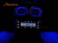 Actualización del Aire Acondicionado Trasero para Mercedes Benz Clase C C200 C260 GLC 2021-2023, Panel de CA, Asiento Trasero Virtual, Piezas de Cabina