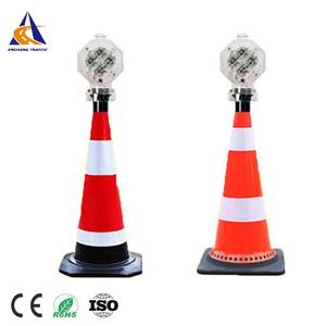 <span class=keywords><strong>Clignotant</strong></span> yeux de chat lumineux, led, lumière avec poignée, sécurité de la circulation, barricade, stroboscope, cône de route - Product Image 2