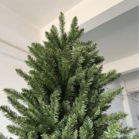 Sapin de Noël artificiel pré-éclairé avec contrôle par application intelligente, LED RGB à changement de couleur, articulé, 7 pieds, avec télécommande pour les fêtes modernes