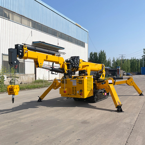 Mini-grue araignée d'intérieur 3 tonnes, pliable, compacte, légère, diesel/électrique, pour espaces étroits, hauteur de levage 10m, haute performance énergétique - Product Image 2