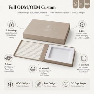 Caja de Regalo Rígida Magnética en Forma de <span class=keywords><strong>Libro</strong></span>, Inserto de EVA Suave <span class=keywords><strong>al</strong></span> Tacto, OEM ODM, FSC BRC FDA, Caja con Logotipo Personalizado, MOQ500 - Product Image 4