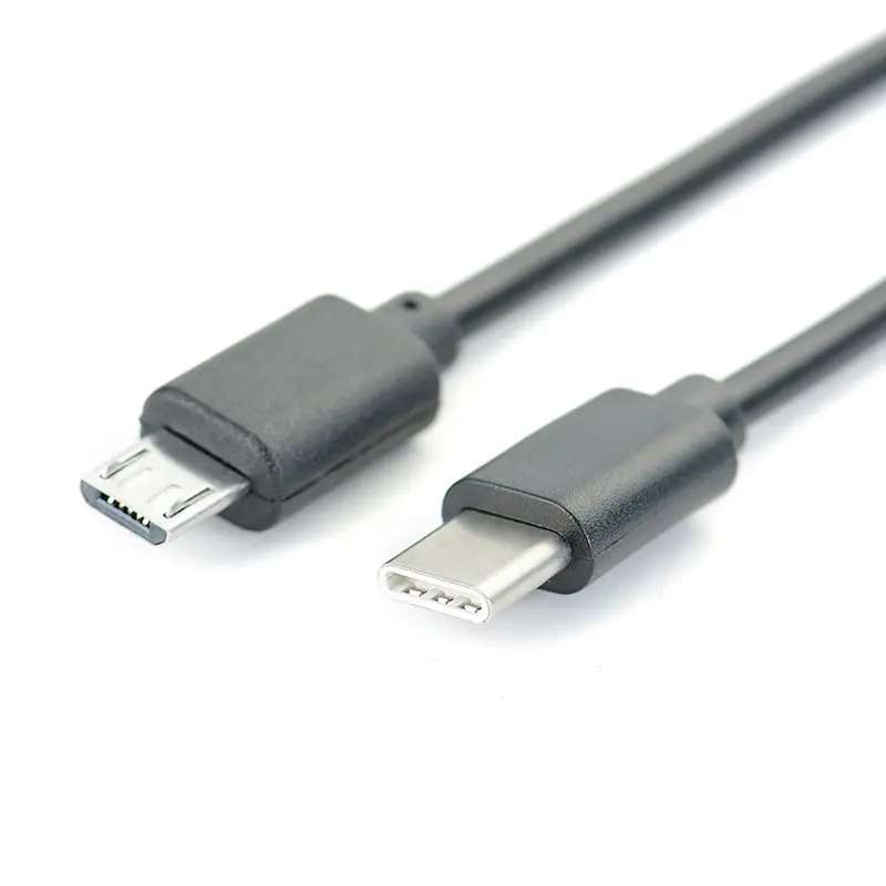 Cavo adattatore 30 CENTIMETRI di Tipo C a Micro USB Maschio USB C a Micro USB 2.0 di Sincronizzazione della Carica OTG Caricatore cavo adattatore Per Computer/Telefono